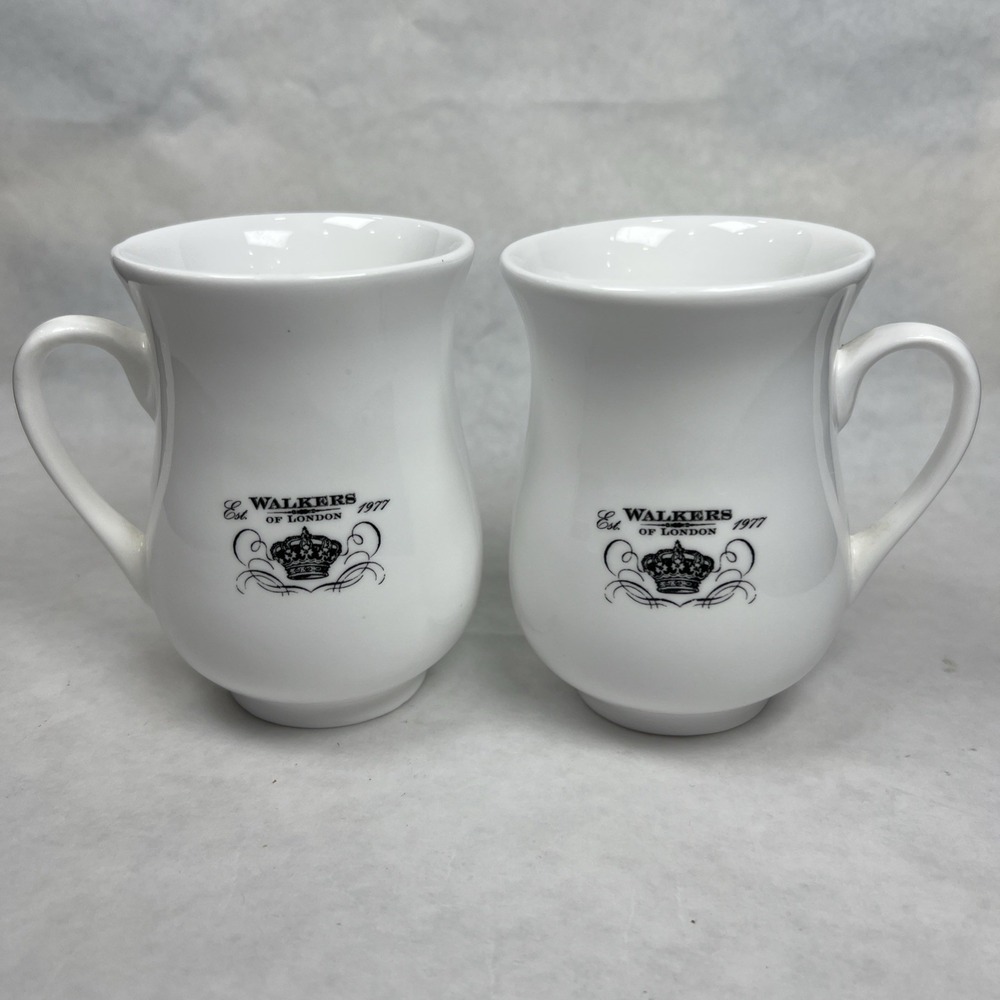Walkers of London White Ceramic Coffee Cocoa Tea Cup Coffee Mug 2